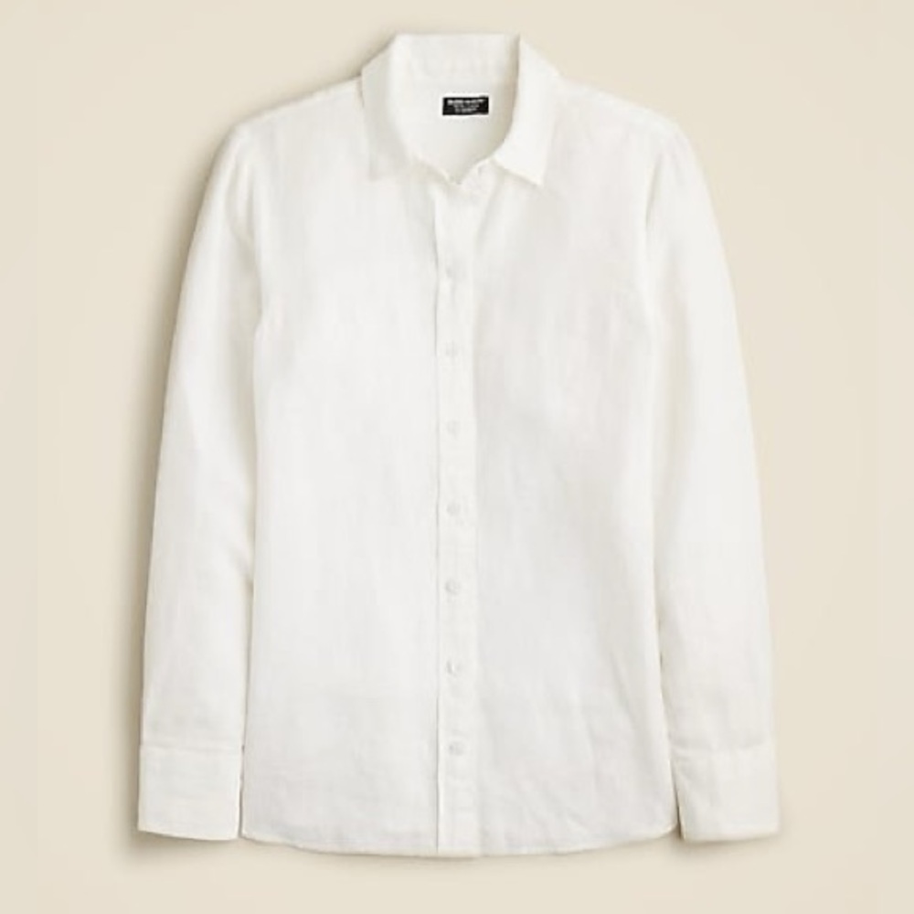 J. Crew Wren Slim Shirt in Baird McNutt linen - 20